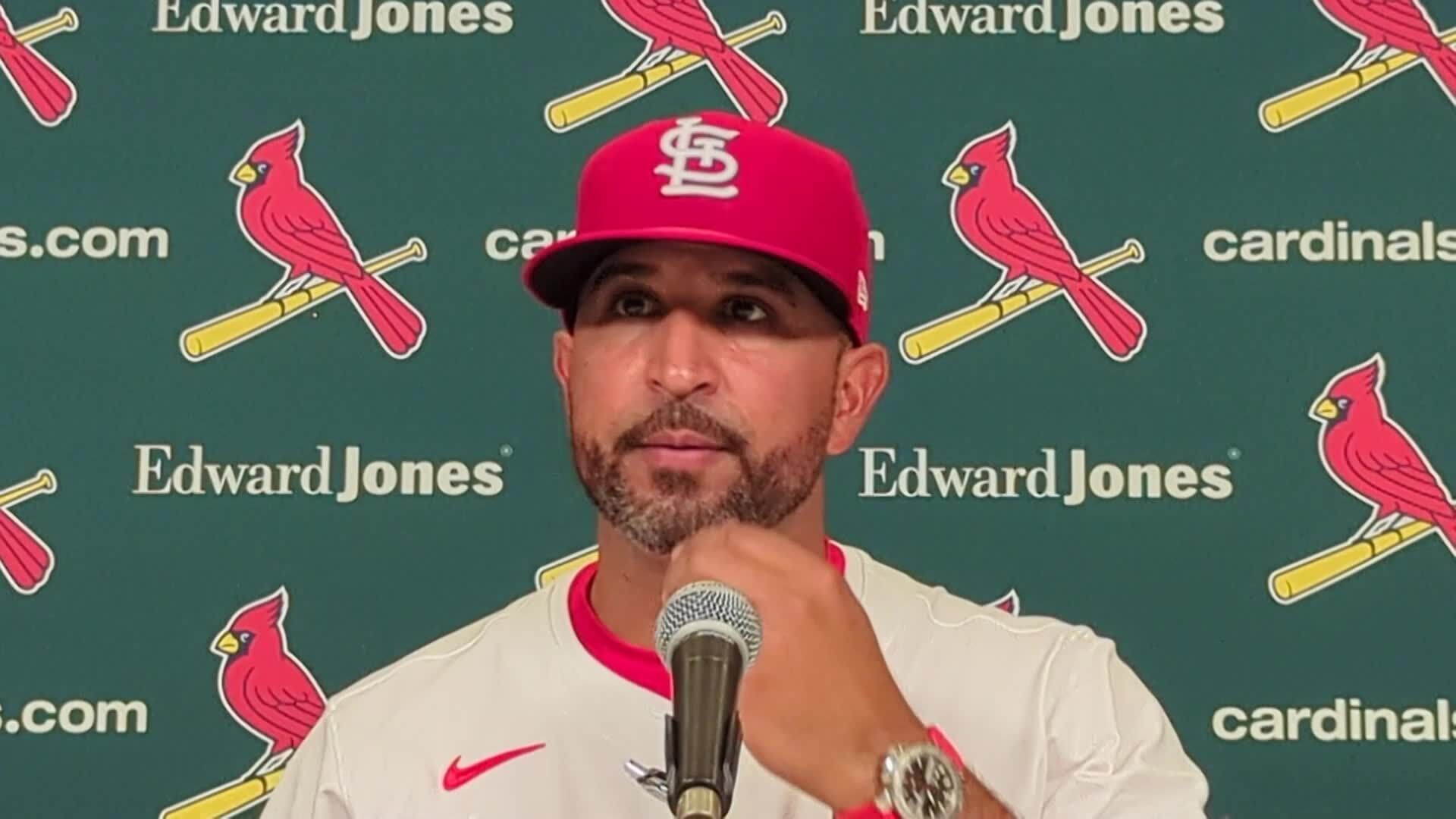 'You're going to have to live with those games' with Andre Pallante's approach, Cardinals' Oli Marmol says